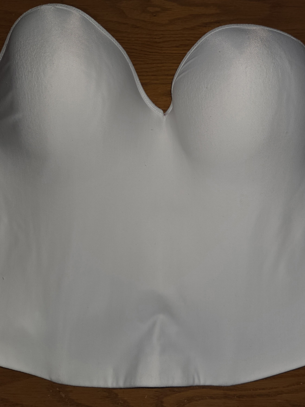 Lilyette by Maidenform Strapless Longline Bra — White, 38D